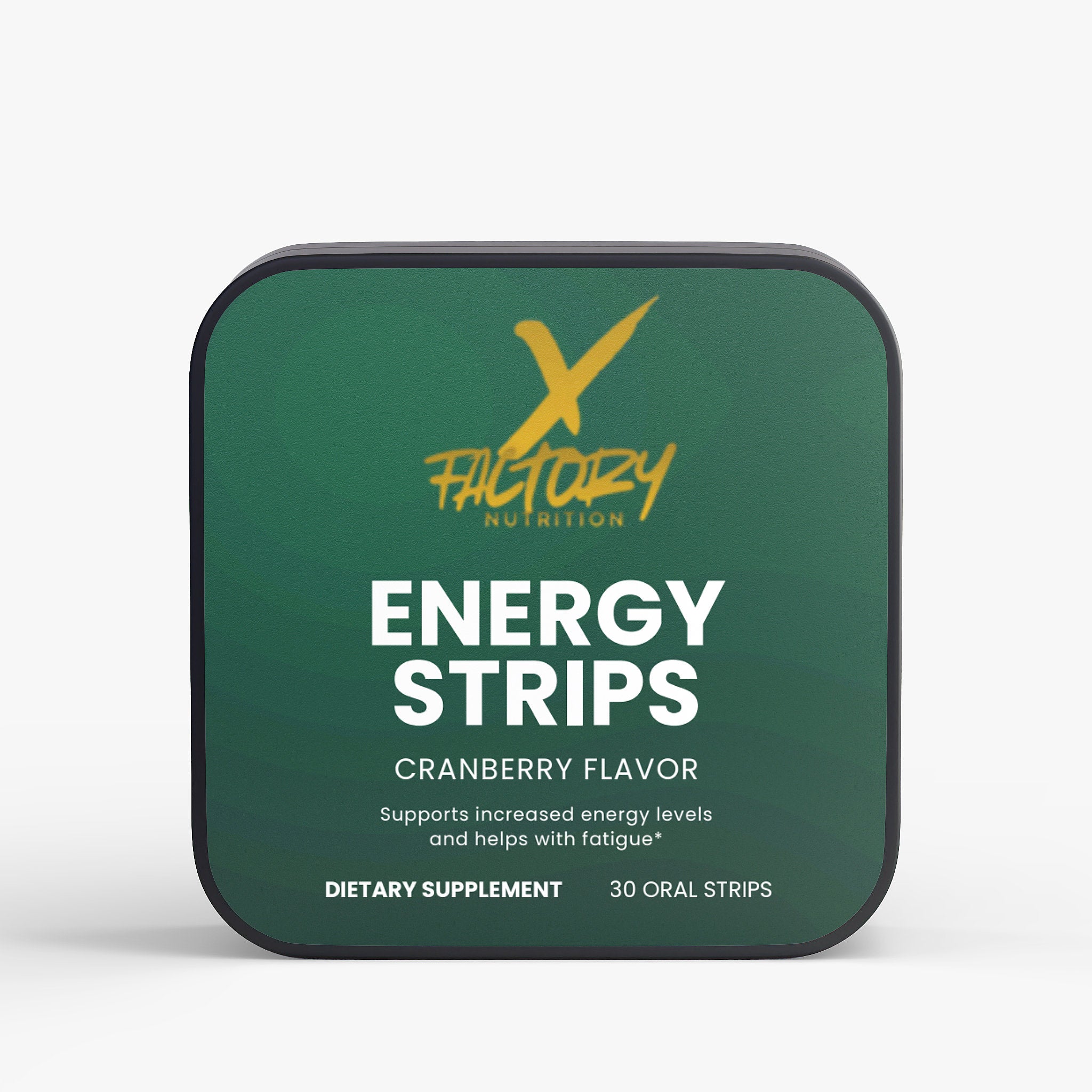 Energy Strips With Caffeine, Amino Acids and B 12 To Provide Fast and Sustained Energy, Improved Focus, Physical Endurance and Mental Clarity