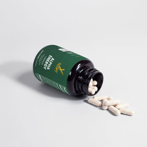 Alpha Energy With Tribulus Terrestris, Longjack, and Horny Goat Weed and More To Enhance Lean Muscle Mass, Maintain Bone Density and Strength and Promote a Healthy Libido and Sexual Function