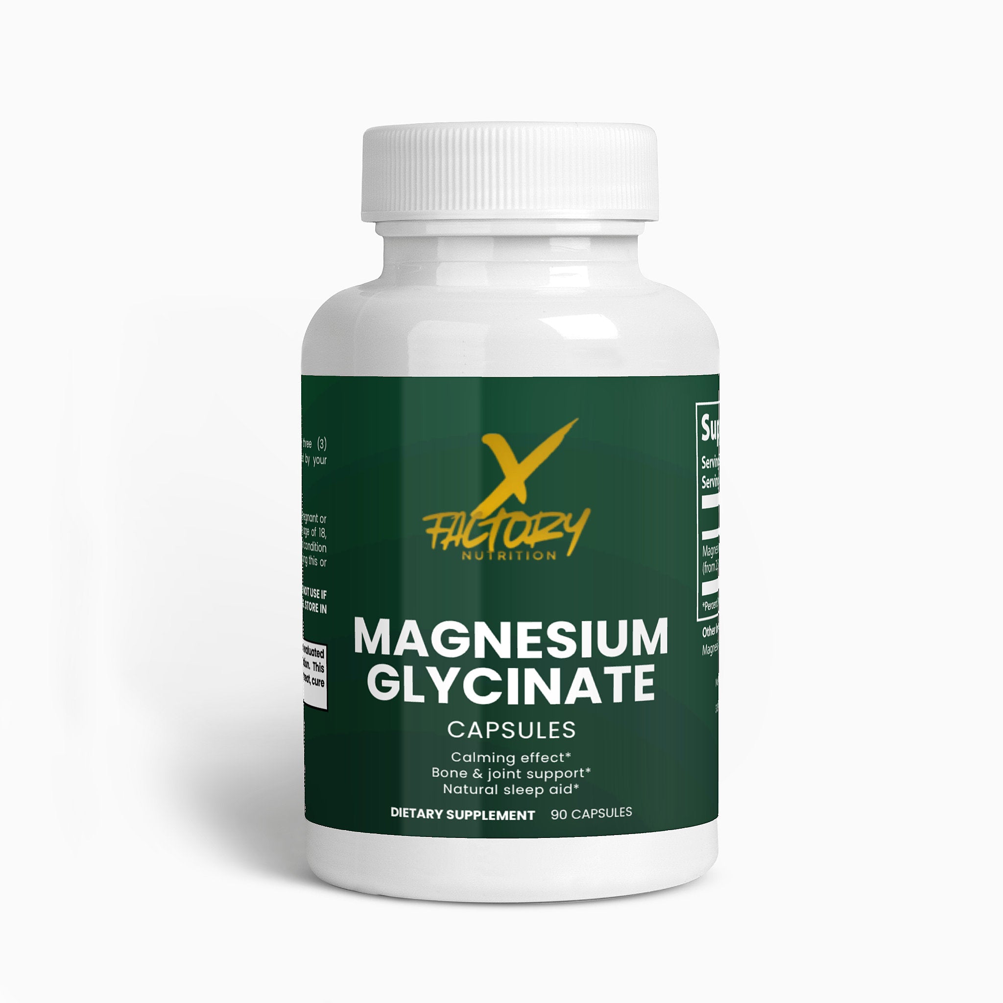Magnesium Glycinate To Support Post-Exercise Recovery, Relaxation, Restful Sleep and Balanced Mood