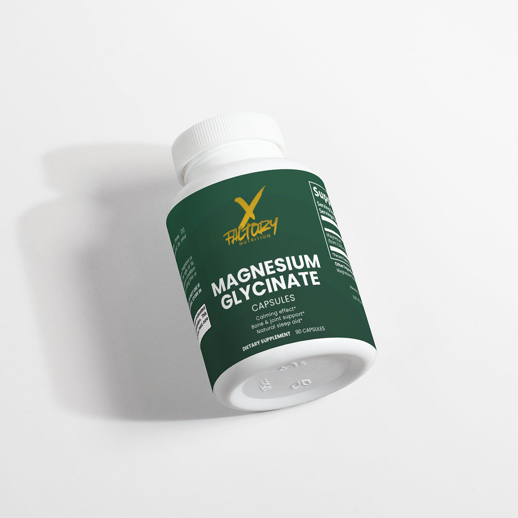 Magnesium Glycinate To Support Post-Exercise Recovery, Relaxation, Restful Sleep and Balanced Mood
