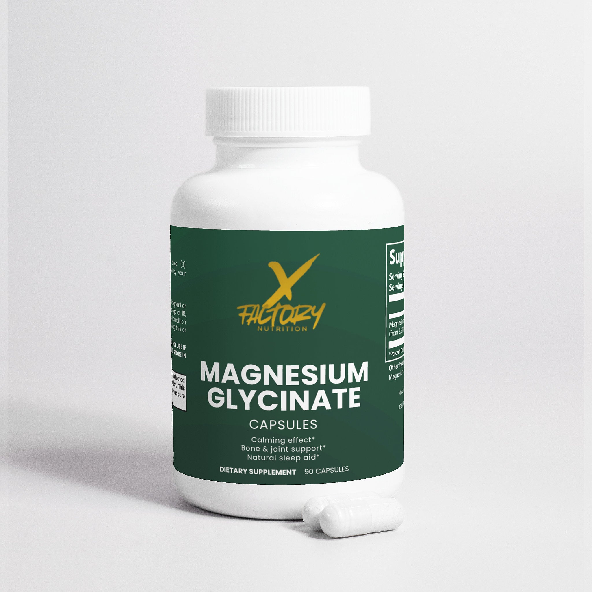 Magnesium Glycinate To Support Post-Exercise Recovery, Relaxation, Restful Sleep and Balanced Mood