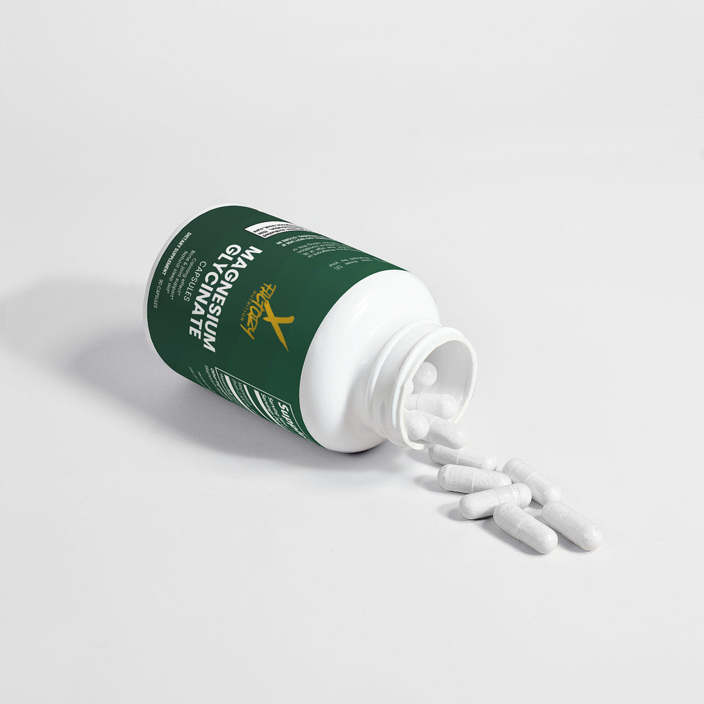 Magnesium Glycinate To Support Post-Exercise Recovery, Relaxation, Restful Sleep and Balanced Mood