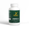 Omega-3 EPA 180mg + DHA 120mg Softgels To Support Normal Cholesterol, Triglyceride Metabolism and Support Brain Function and Vision