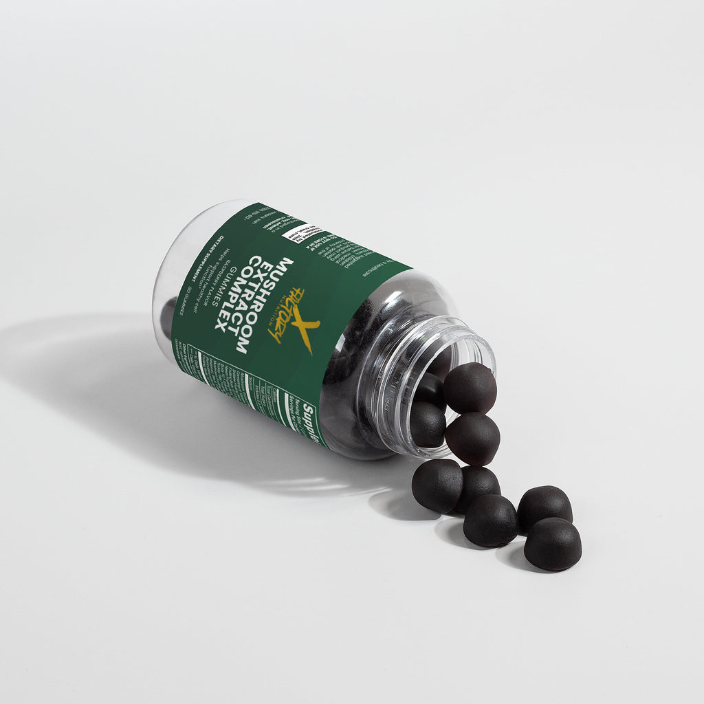 Mushroom Extract Complex With The Most Sought After Mushrooms In The World To Increase Energy Levels and Athletic Performace and  Support Cognitive Functioning