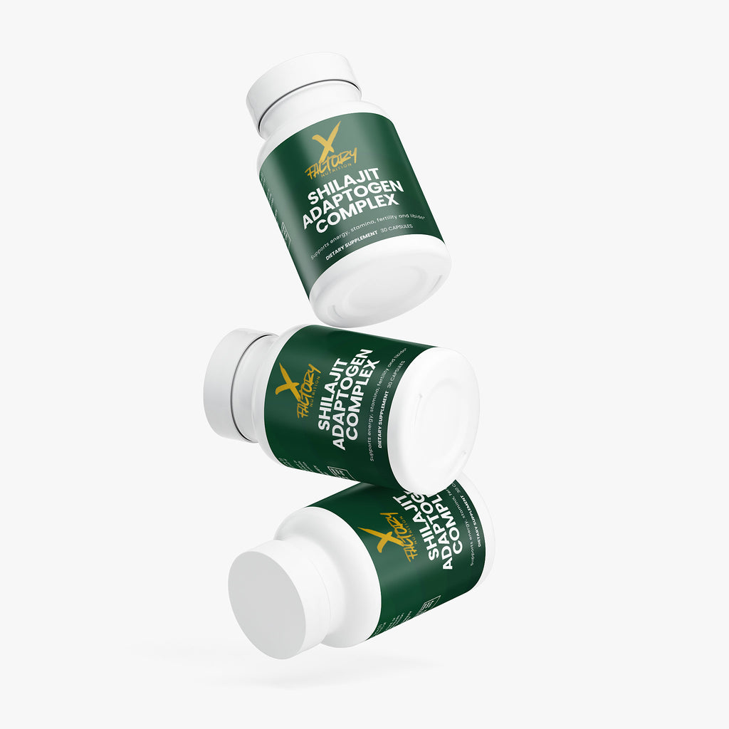Shilajit Adaptogen Complex With Sea Moss, Ashwaghanda and Tongkat Ali To Boost Consistent Energy, Physical Performance, Drive, Endurance, Vitality and Mental Clarity