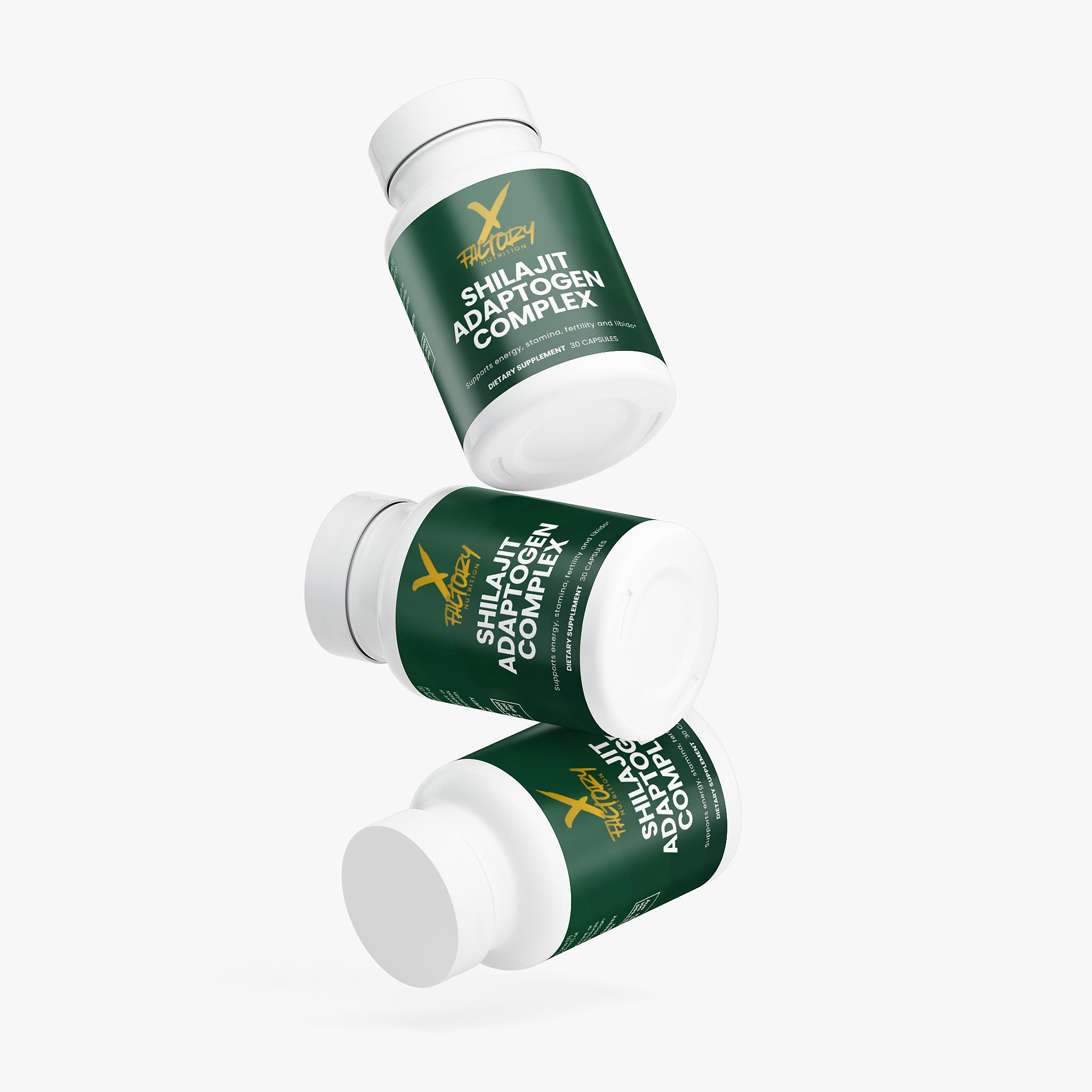 Shilajit Adaptogen Complex With Sea Moss, Ashwaghanda and Tongkat Ali To Boost Consistent Energy, Physical Performance, Drive, Endurance, Vitality and Mental Clarity