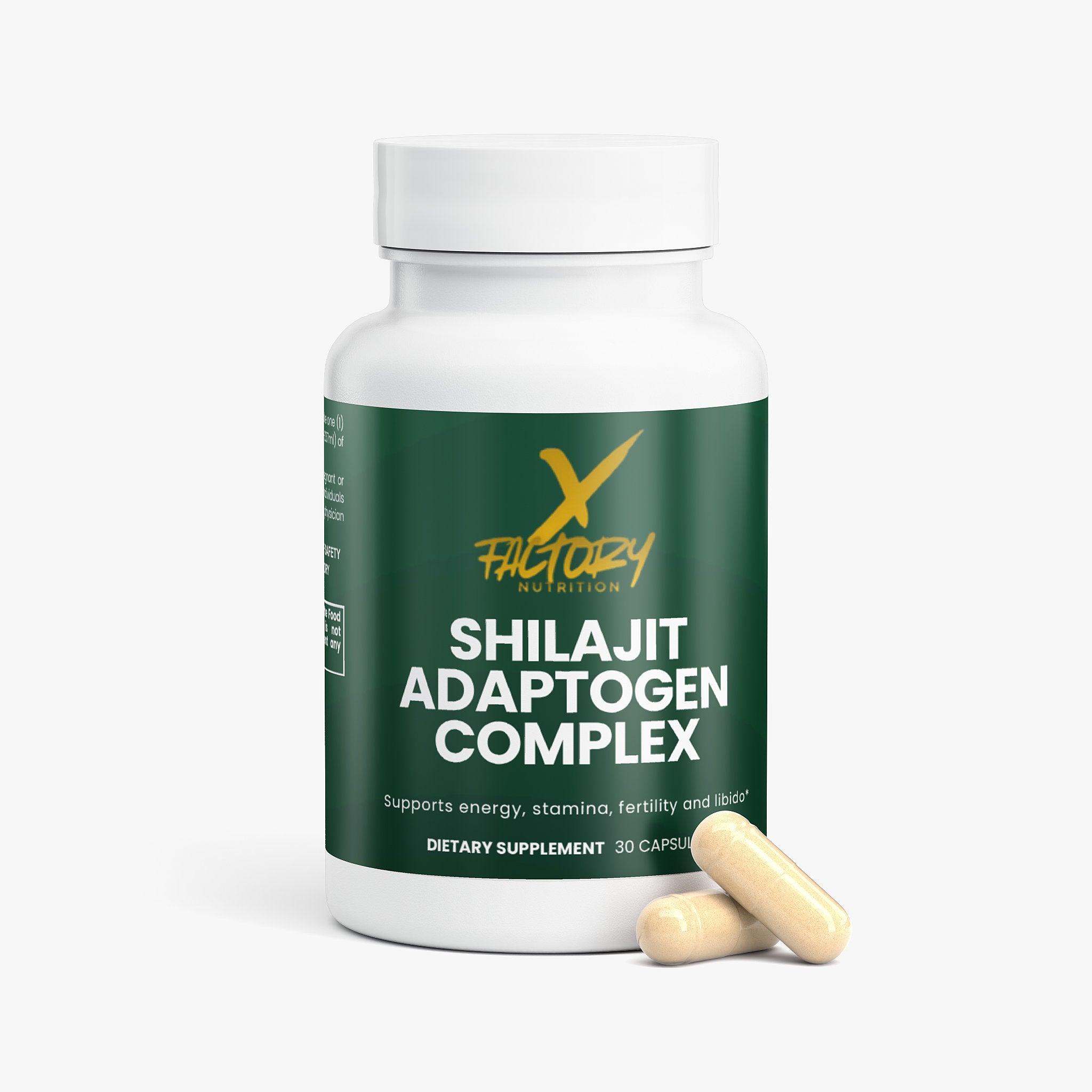Shilajit Adaptogen Complex With Sea Moss, Ashwaghanda and Tongkat Ali To Boost Consistent Energy, Physical Performance, Drive, Endurance, Vitality and Mental Clarity