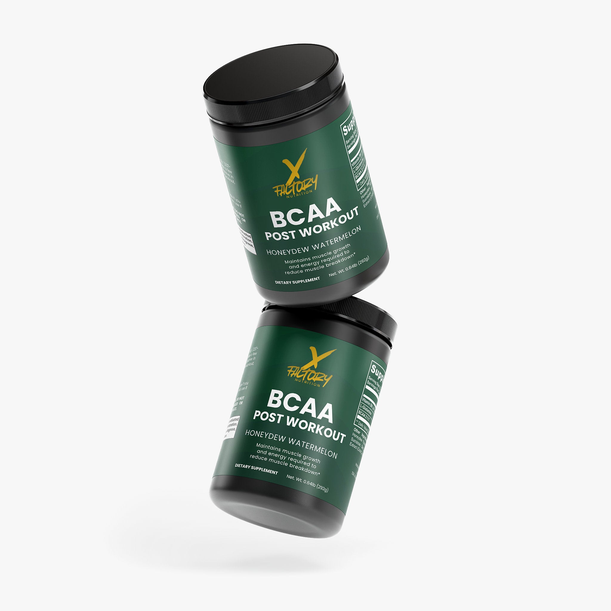 BCAA Post Workout Powder (Honeydew/Watermelon) With Glutamine and Valine To Aid In Muscle Growth and Reduce Muscle Breakdown