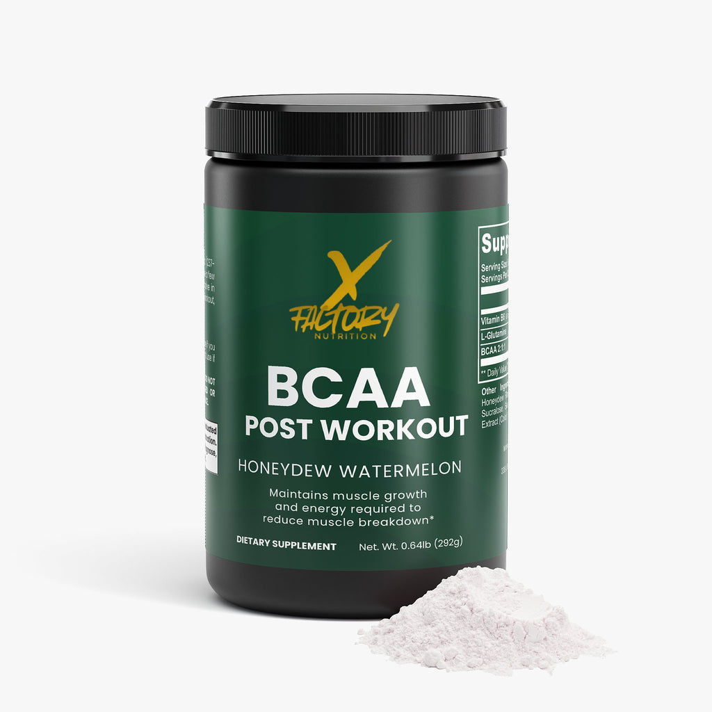 BCAA Post Workout Powder (Honeydew/Watermelon) With Glutamine and Valine To Aid In Muscle Growth and Reduce Muscle Breakdown