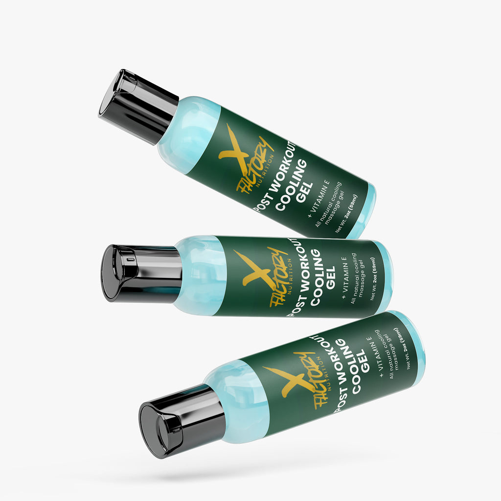 Post Workout Cooling Gel with Vitamin E and Other All Natural Cooling and Healing ingredients To Cool, Heal and Decrease Inflammation