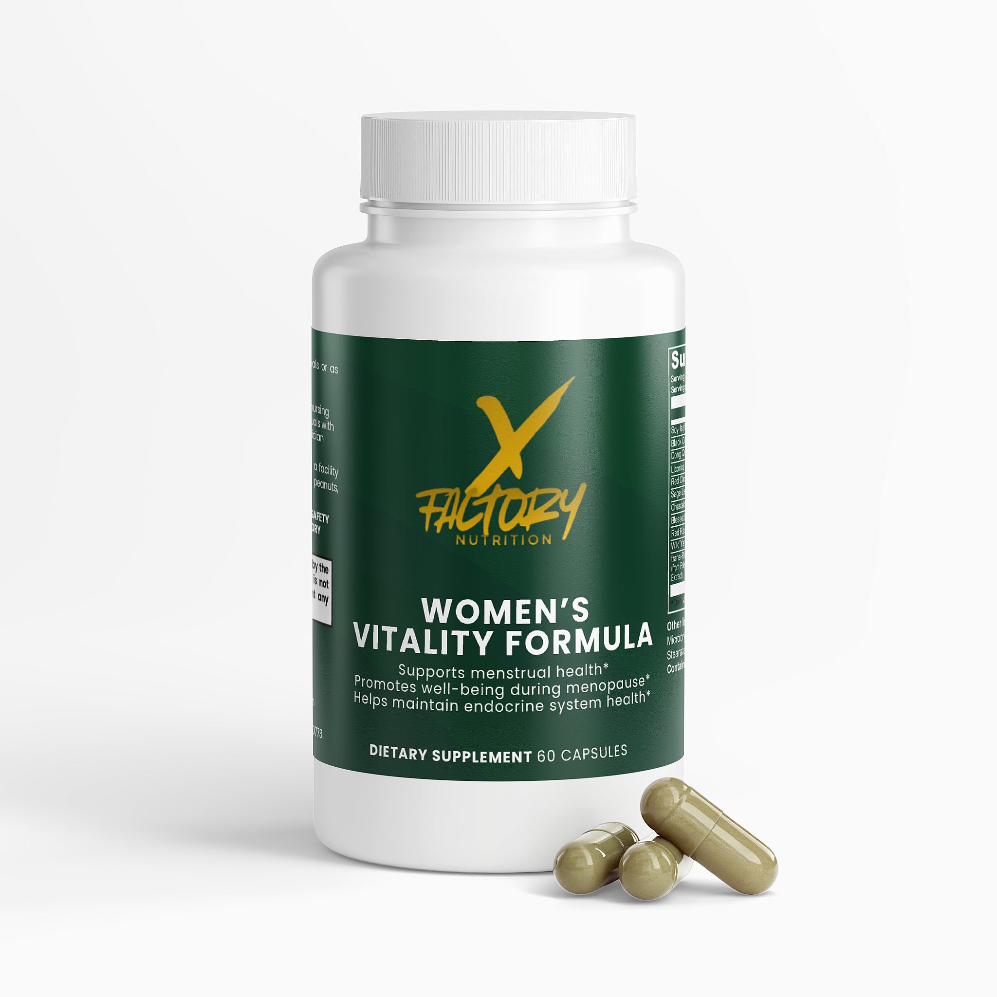 Women's Vitality Formula With A Carefully Selected Blend Of Botanicals To Support Hormonal Balance, Reproductive Health, and Overall Wellness