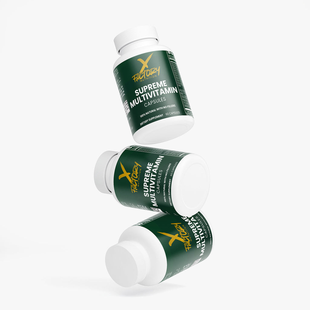 Supreme Multivitamin 100% Naturally Loaded With The Crucial Vitamins and Minerals You Need Plus An Entire Range of Antioxidants