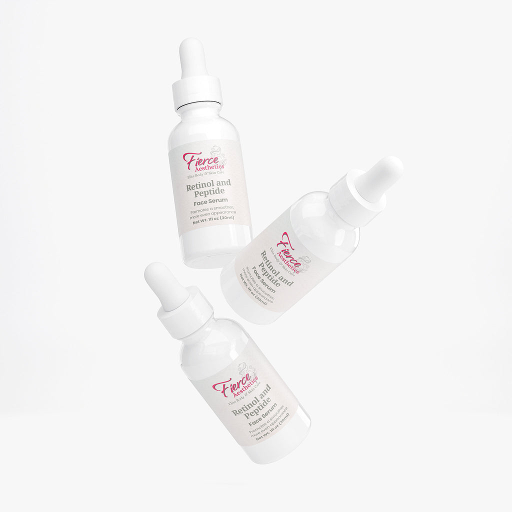 RETINOL AND PEPTIDE FACE SERUM - To Refine and Refresh the Skin’s Appearance Overnight