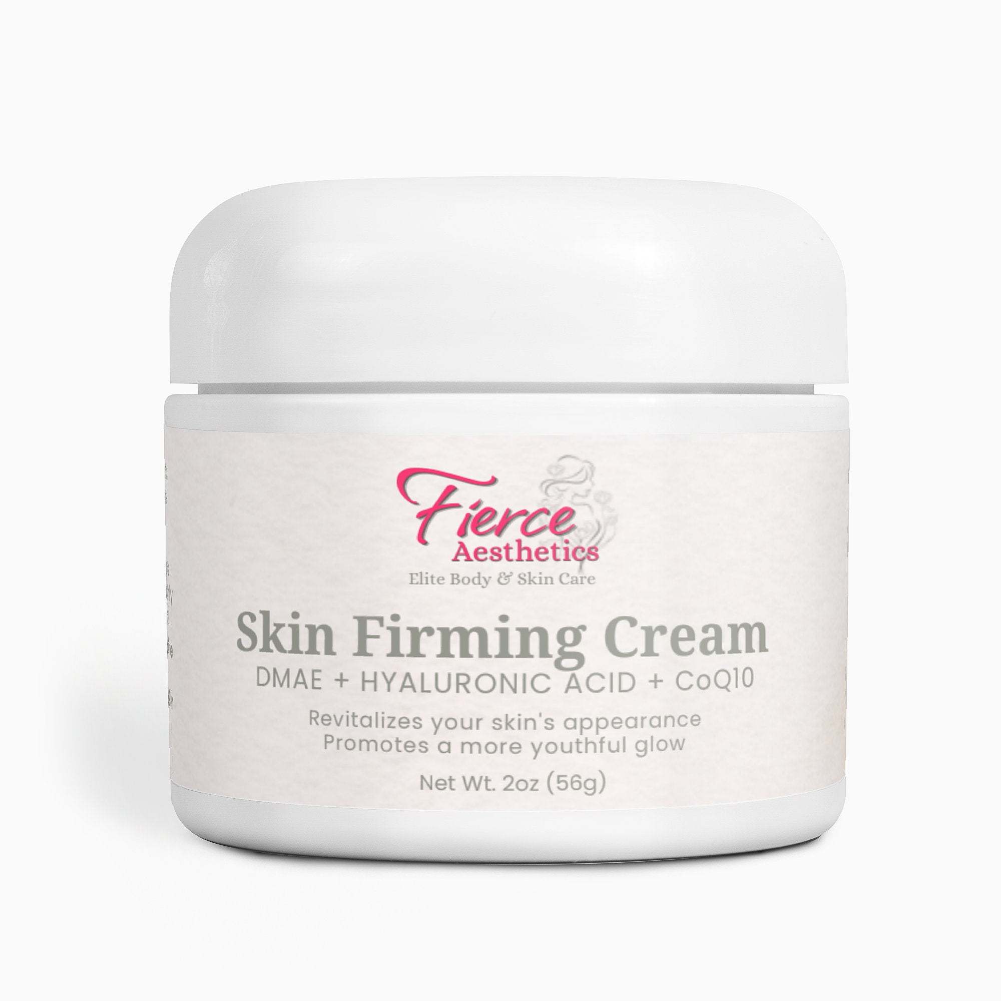 SKIN FIRMING CREAM with DMAE, Hyaluronic Acid and CO-Q10 For Firmer, Toned and Youthful Looking Skin