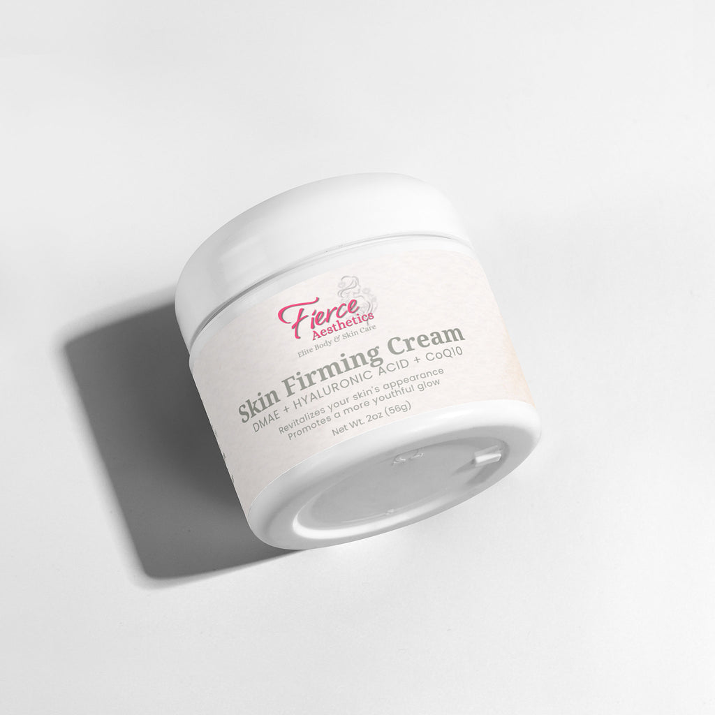 SKIN FIRMING CREAM with DMAE, Hyaluronic Acid and CO-Q10 For Firmer, Toned and Youthful Looking Skin