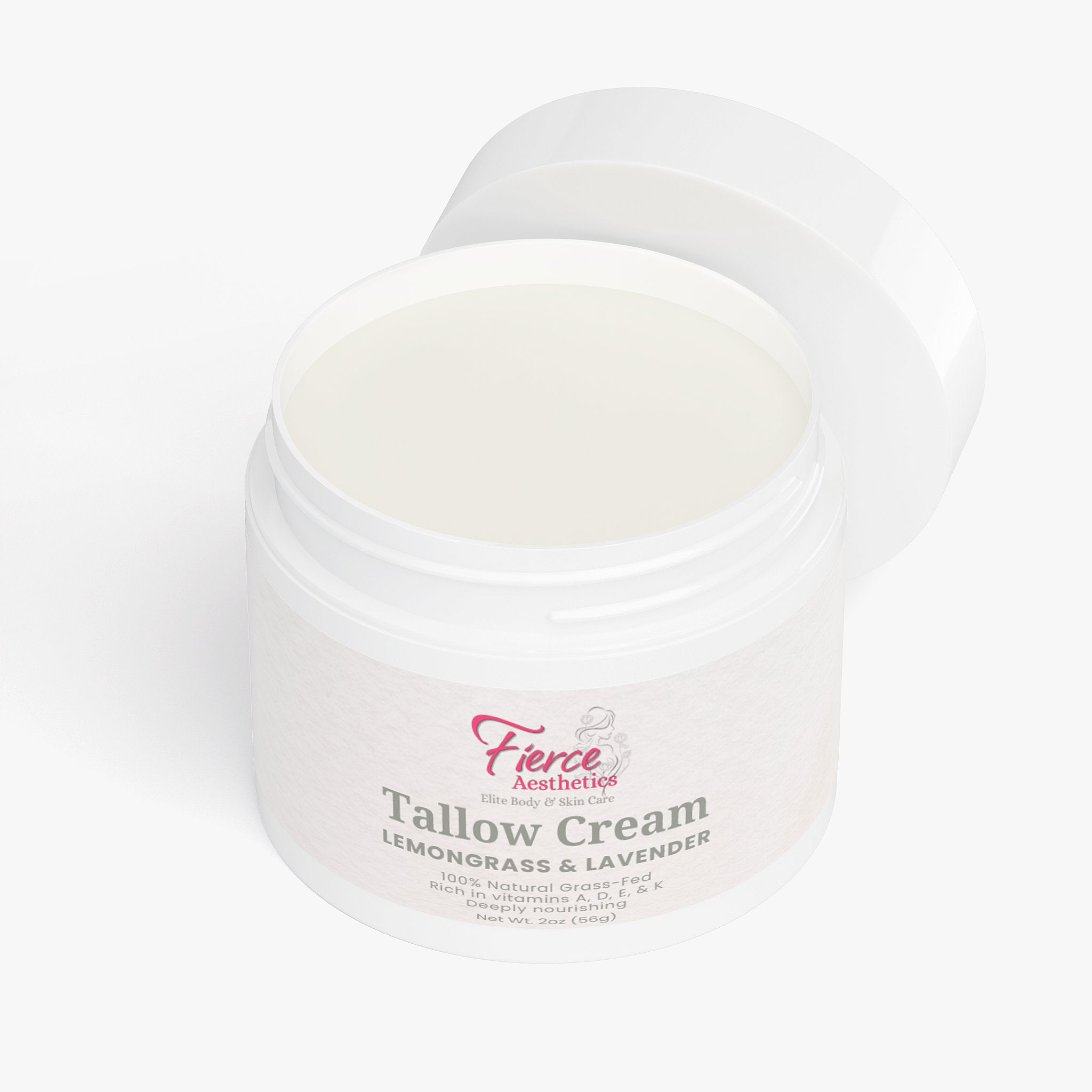 TALLOW CREAM 100% Natural with No Fillers In An Amazing Lemongrass & Lavender Scent For Luxurious Hydration for Radiant Skin