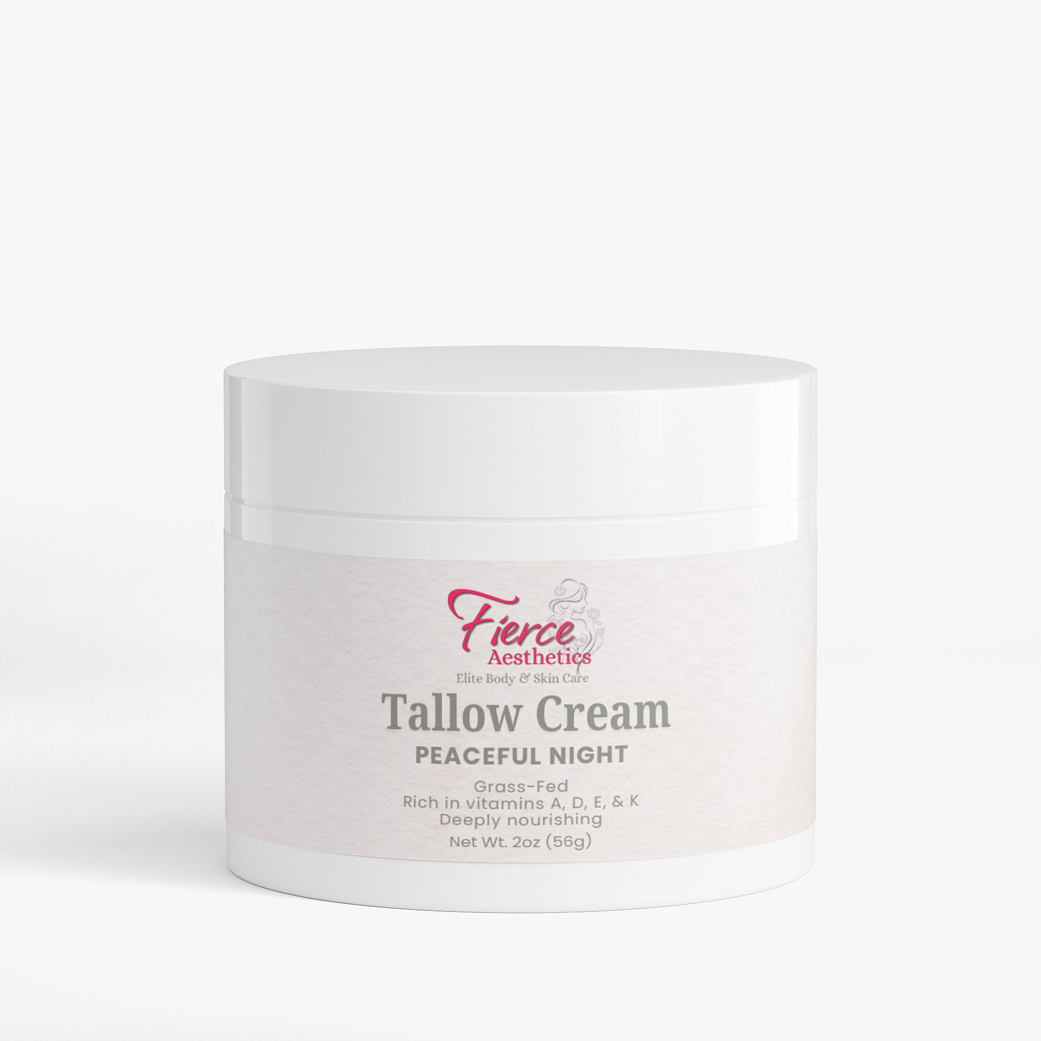 TALLOW CREAM 100% Natural with No Fillers In An Amazing Peaceful Night Scent For Luxurious Hydration for Radiant Skin