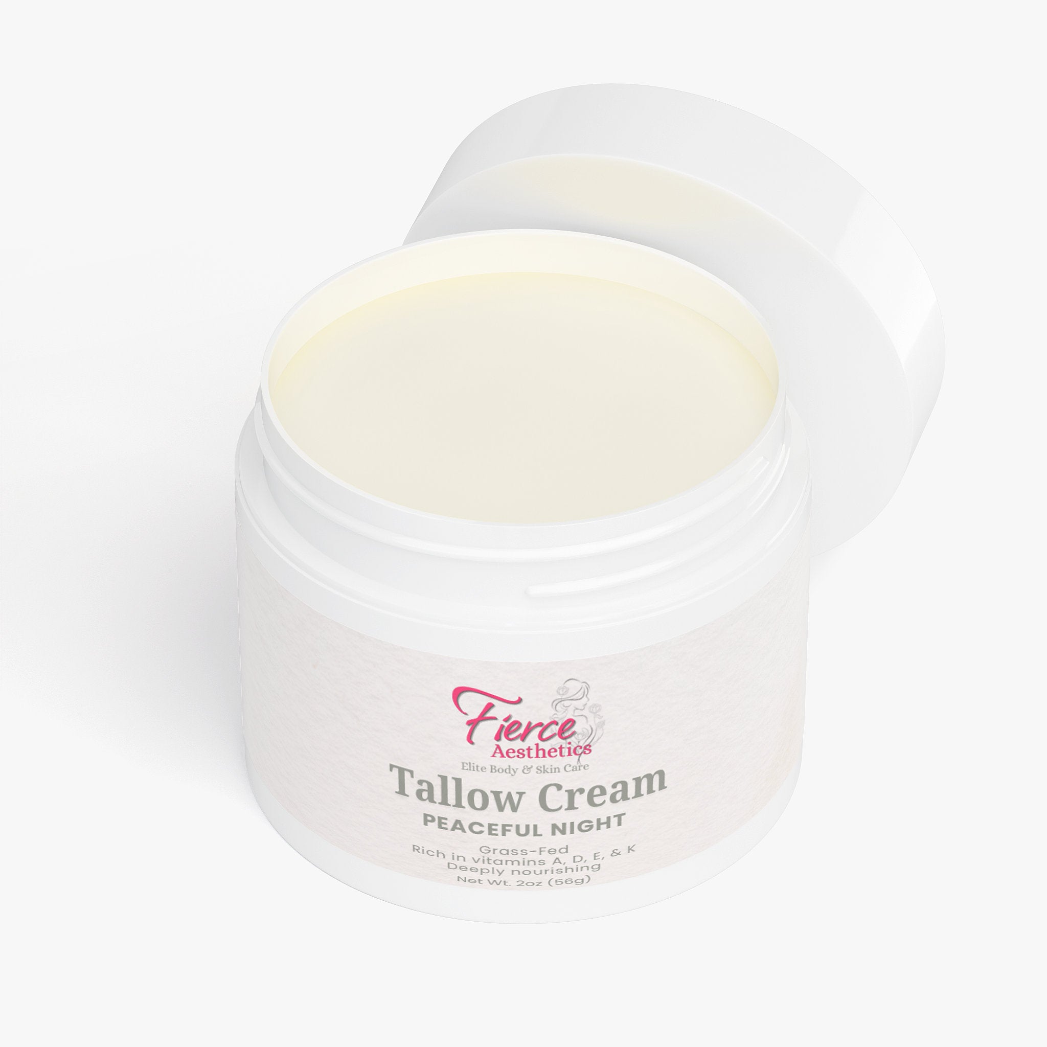 TALLOW CREAM 100% Natural with No Fillers In An Amazing Peaceful Night Scent For Luxurious Hydration for Radiant Skin