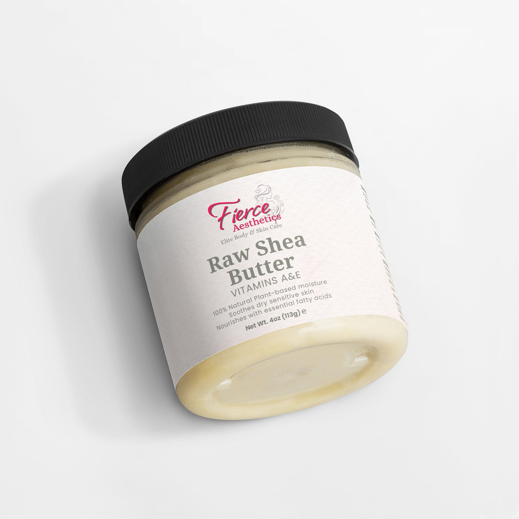RAW SHEA BUTTER - Pure, Raw, Unrefined and Packed With Vitamins and Essential Fatty Acids To Promote Collagen Production and Skin Healing