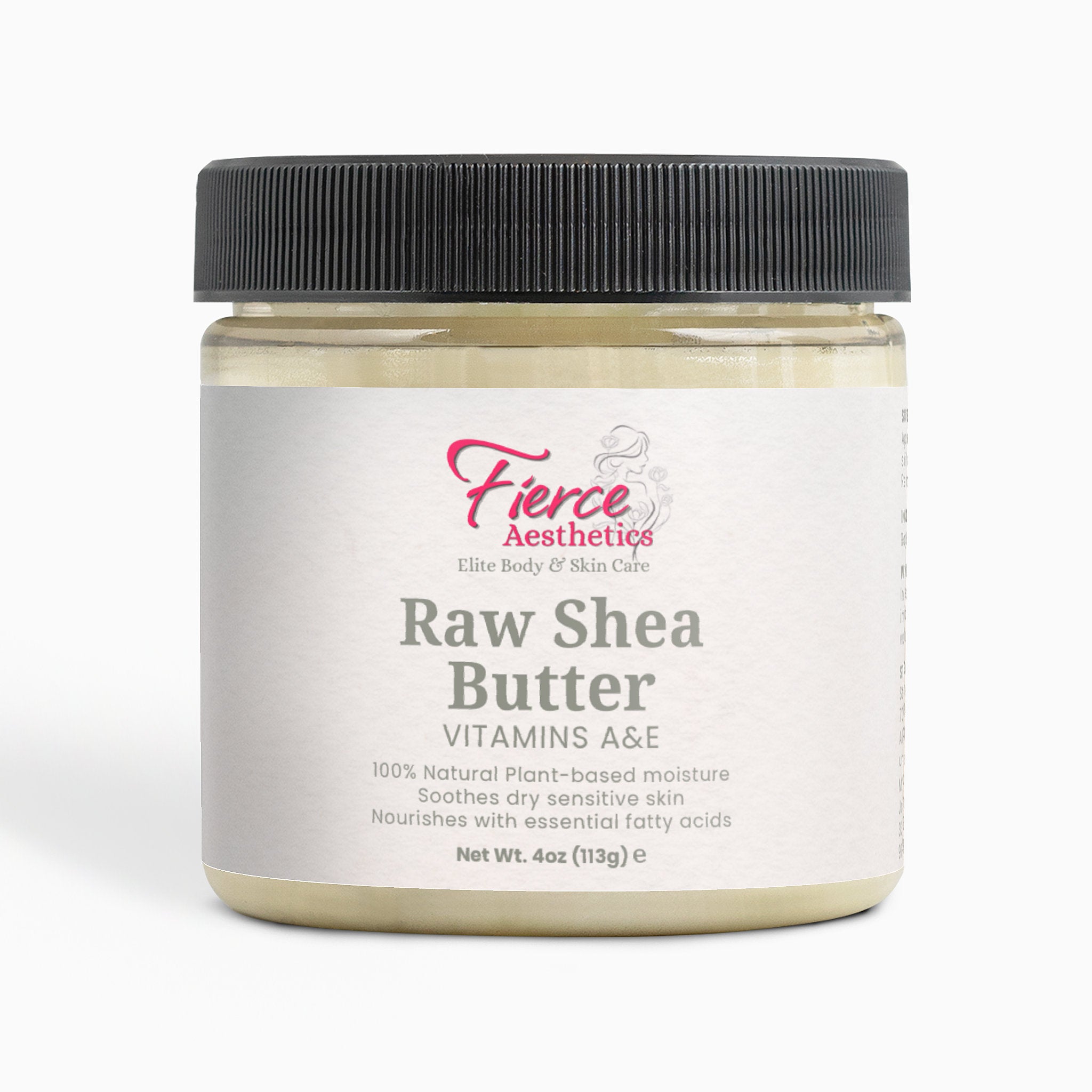 RAW SHEA BUTTER - Pure, Raw, Unrefined and Packed With Vitamins and Essential Fatty Acids To Promote Collagen Production and Skin Healing