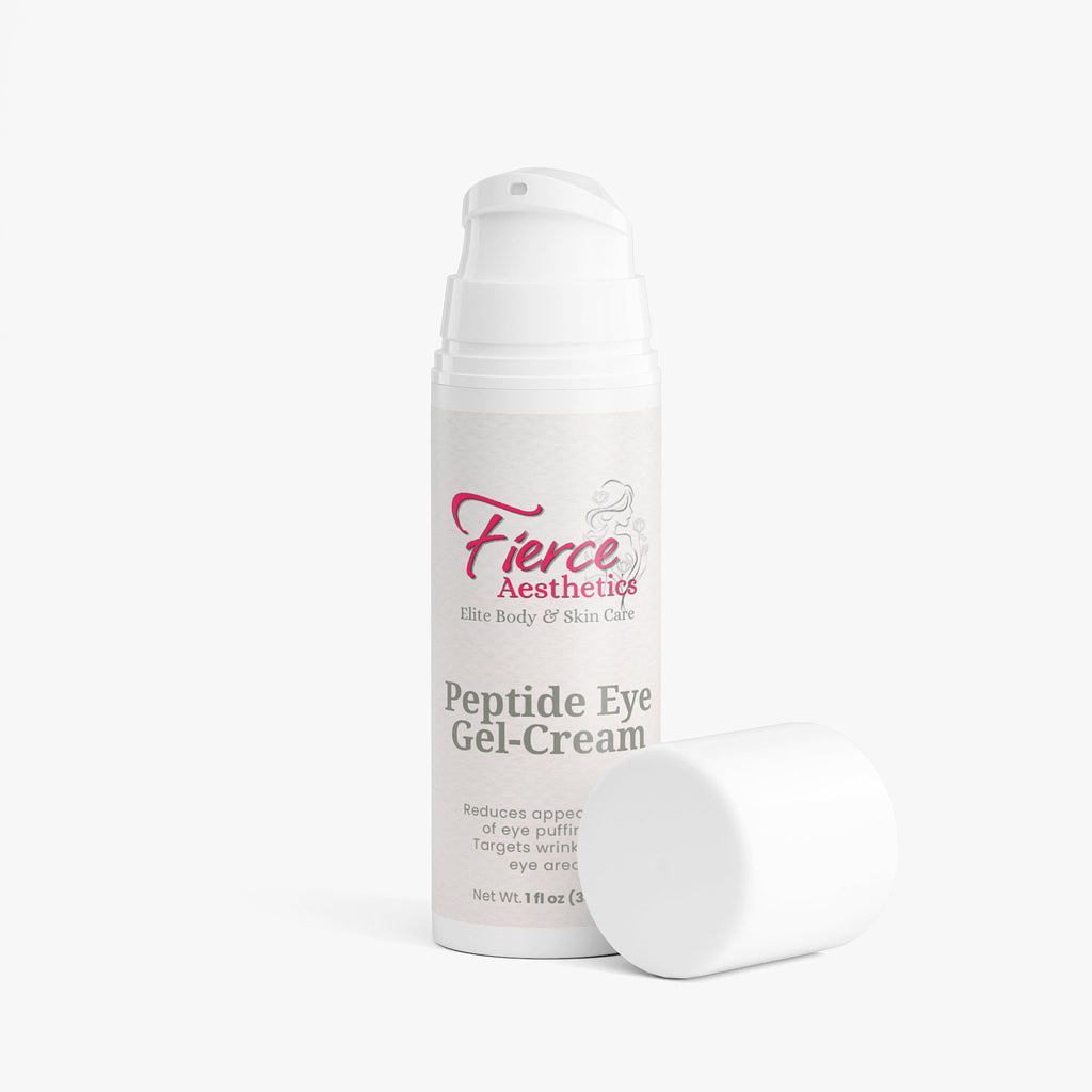 PEPTIDE EYE GEL-CREAM With Antioxidants To Reduce Puffiness and Plump Fine Lines