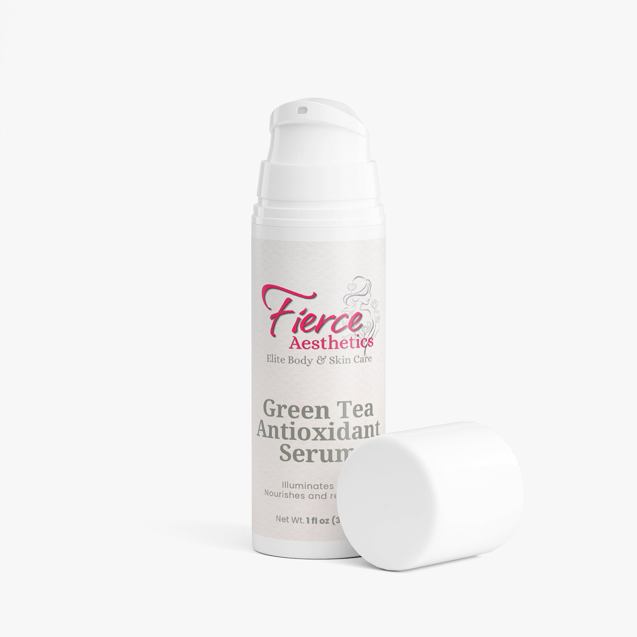 GREEN TEA ANTIOXIDANT SERUM Deeply Nourishes and Revitalizes To Leave Skin Hydrated and Radiant