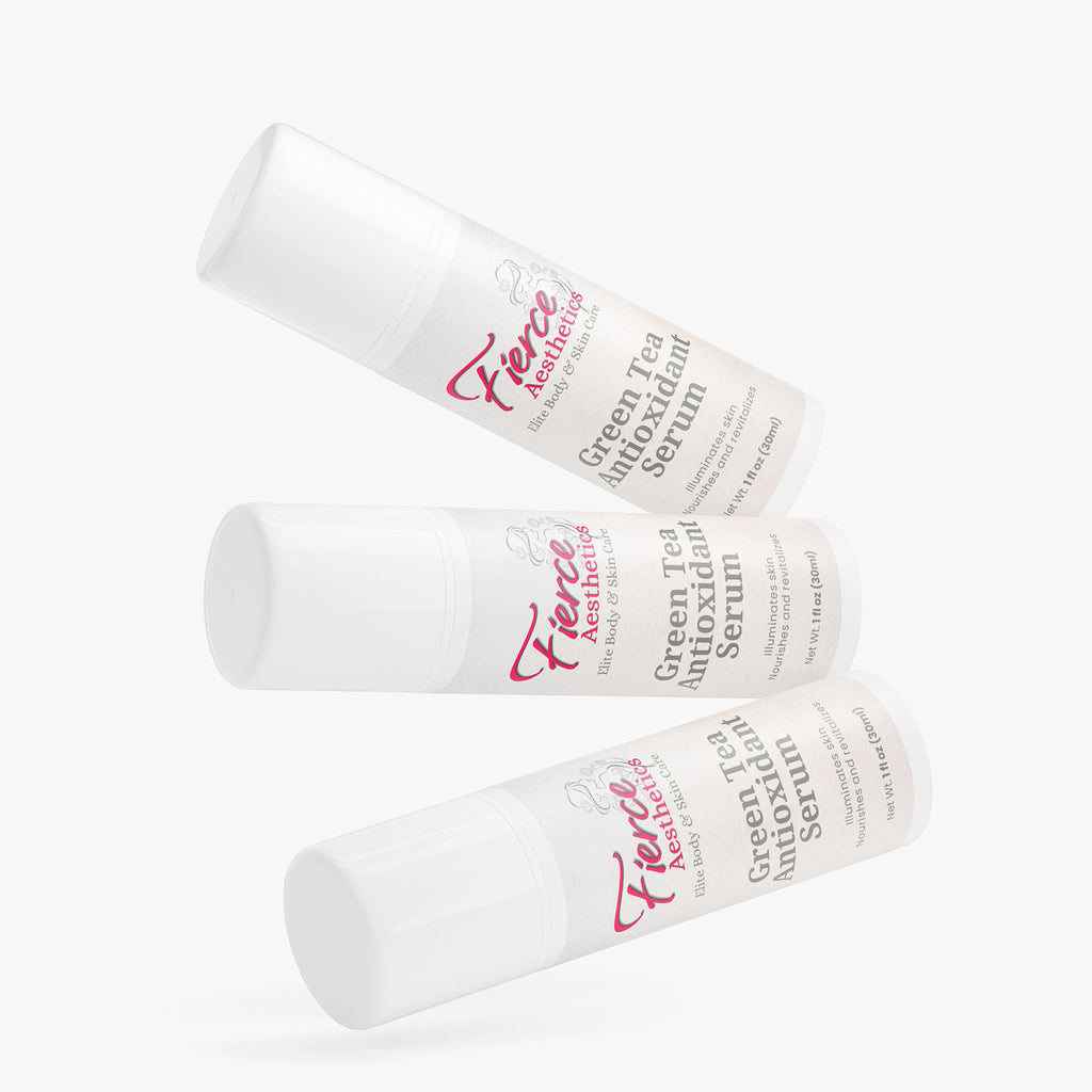GREEN TEA ANTIOXIDANT SERUM Deeply Nourishes and Revitalizes To Leave Skin Hydrated and Radiant