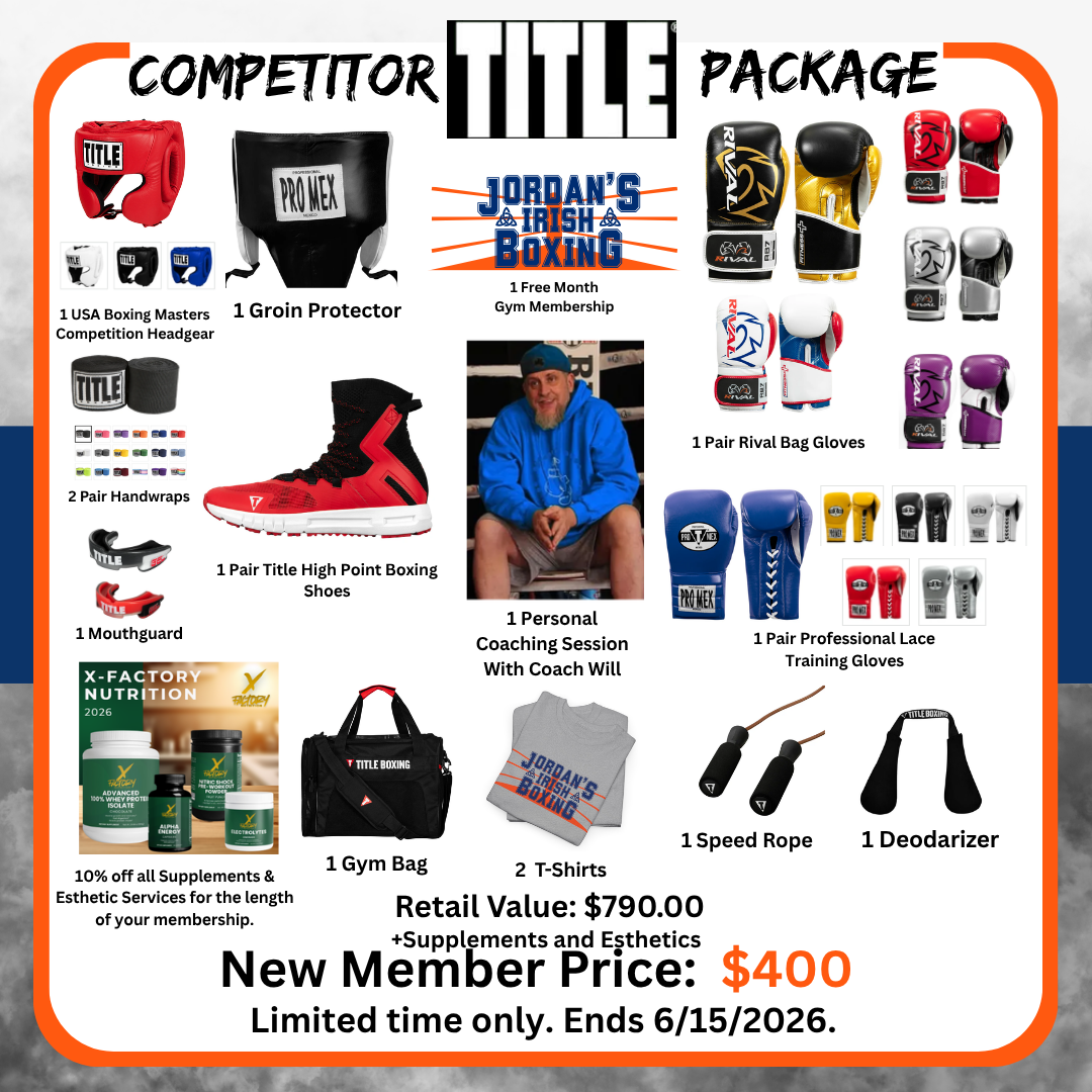 Competitor Title New Member Package